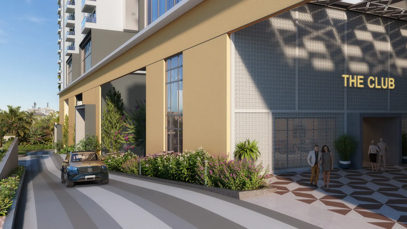Clubhouse Entrance